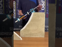 590ml Capacity Acid Silicone Sealant for Non-flammable and ≤1mm Slumpability in Building Projects