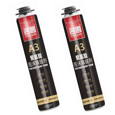 Good price Powerful And Quick Drying PU Foam Adhesive Waterproof Customizable Color online