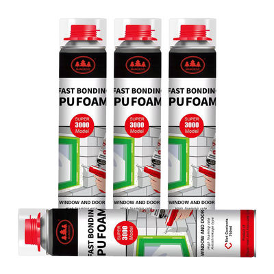 Good price Fast Drying Polyurethane Styrofoam Flexible 750 Ml Pu Foam Doors Joints online