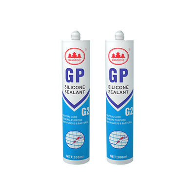 Good Adhesion Universal Acid Silicone Sealant Adhesives Black White Color