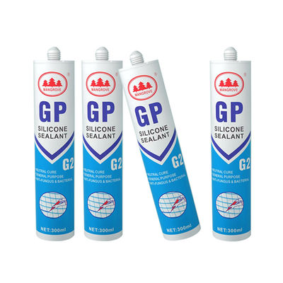 Weather Resistance Transparent 300ml Acetic Curing Silicone Sealant Glass 