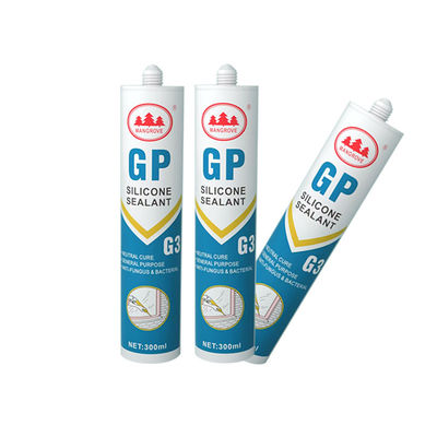 Good price Strong Adhesion Acid Silicone Sealant with 25 Shore A Shore Hardness and 10-15Mins Skin Time online