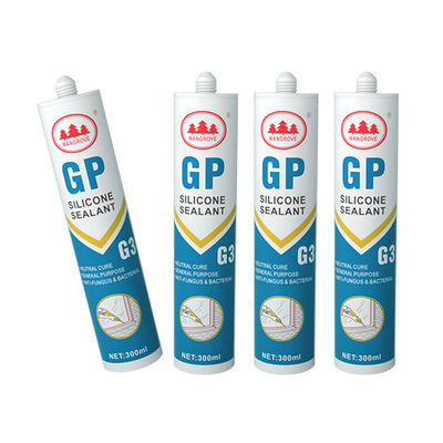 Weather Resistance Clear Acid Silicone Sealant Glass Glue Window Door 