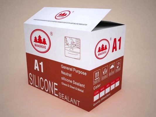 OEM White Acidic Silicone Sealant Adhesive for Kitchen Bathroom