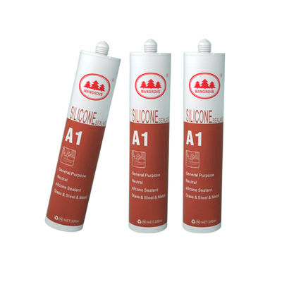 Glass Glue Acidic Silicone Sealant Gray Black White Transparent UV Resistant
