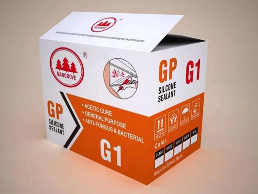 Universal Adhesive Silicone Sealant Acid Curing For Glass Skylight Joint