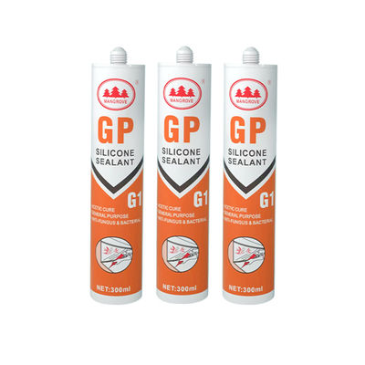 White Acetic Acid Silicone Sealant Decorative Frame Structural Adhesive