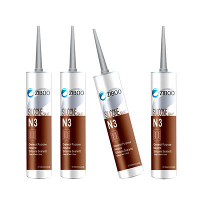 300ml Black Paste Waterproof Neutral Silicone Adhesive for Structural Glass Windshields