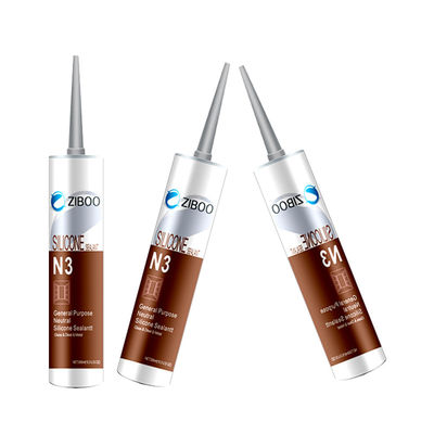 Quick Drying Neutral Glass Glue Weatherproof 300ml Black For Glass Curtain Walls