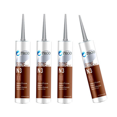 100% Neutral Metal Silicone Sealant Waterproof for Roof Gutter