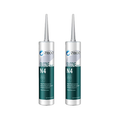 Clear Neutral 100% Silicone Sealant Waterproof For Glass Metal Caulk
