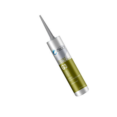ZIBOO Acid Weather Resistant Glass Glue Silicone Sealant Adhesive White Window