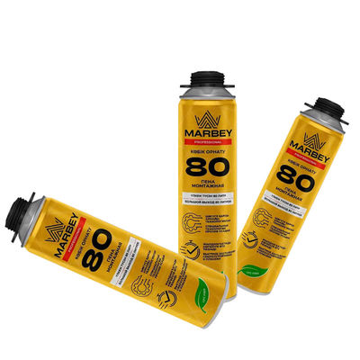 Off White PU Foam Sealant 80 Times All Seasons Construction Expanding