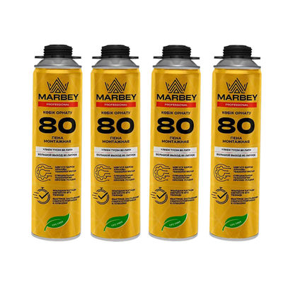 Flame Filling Spray Polyurethane Foam Sealant 750ml 500ml For Construction