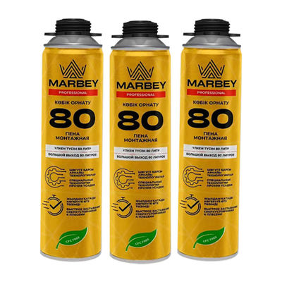 Polyurethane Foam Sealant Spray for Heat Sound Insulation Buildings Houses