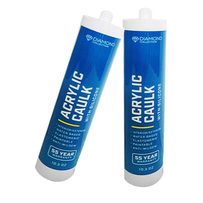 300ml White Paintable Acrylic Sealant High Adhesion for windows and Doors