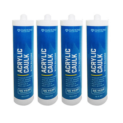 Construction Grade Siliconized Acrylic Sealant White 9009-54-5