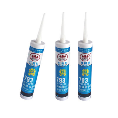 Grey Neutral General Purpose Silicone Sealant for Service Life Near 25 Years In Normal Conditions