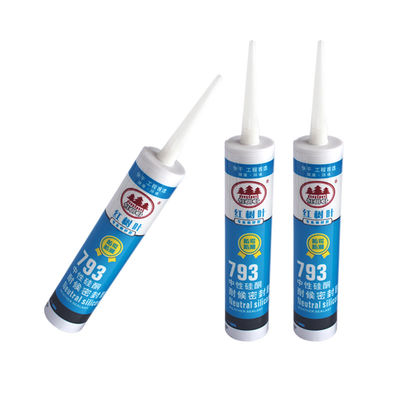 Acidic Silicone Glass Glue Wood Board Glue Door And Window Caulking Glue