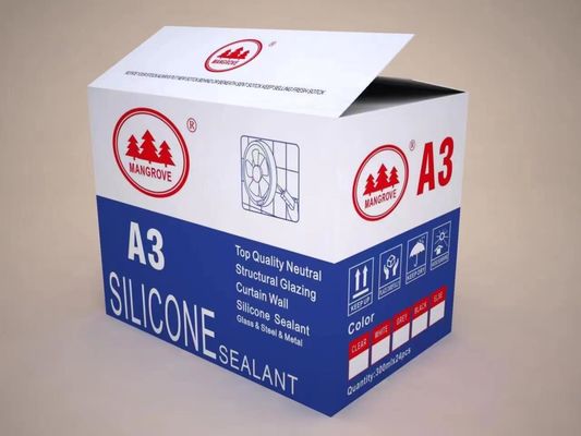 Red Colored Neutral Silicone Sealant Fireproof For Construction Joints