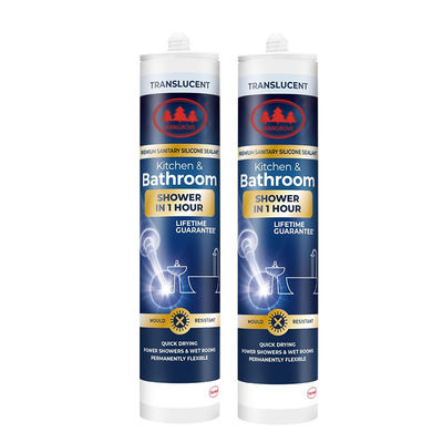 Transparent Kietchen and Bathroom Water Proofing Sealant Fsat Drying Wet Room