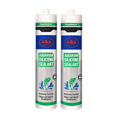 Acetoxy Curing Powful Not Harm Creatures Sealant Transperant Aquarium Tunk Glass Sealant