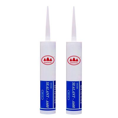 Acid Silicone Sealant White Mirror Walls Metal Use Sealant Anti Water Resist Weather