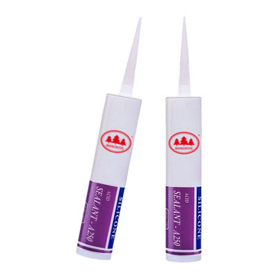 Acid silicone sealant quick curing bathroom sealant  strong paste 300ml white