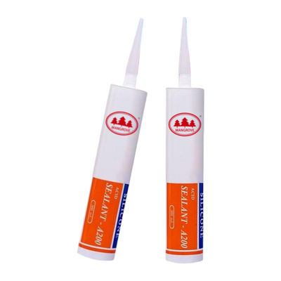 Acid Silicone Sealant Quick Drying Weather Resistance 300ml  Interior And Exterior