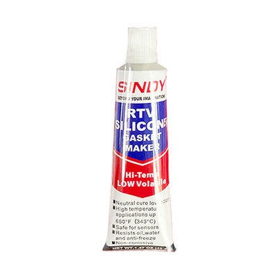 Hi-Temp RTV Sealant Safe For sensors Resists oil water and nail free sealant