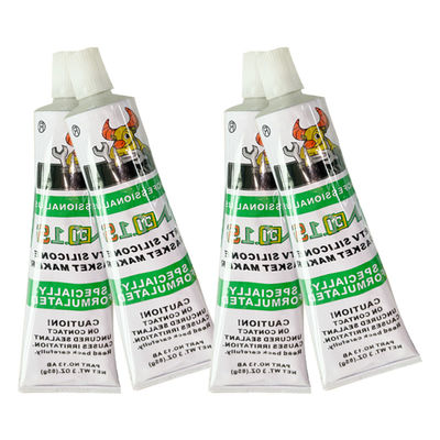 Electronic Equipment Transmission Waterproof 85g Transparent RTV Silicone Sealant