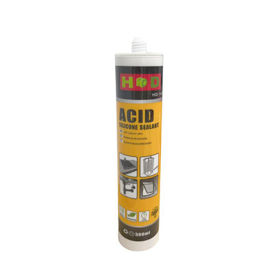Clear Waterproof Customizable Quick Bonding Acid Silicone Sealant Window Door