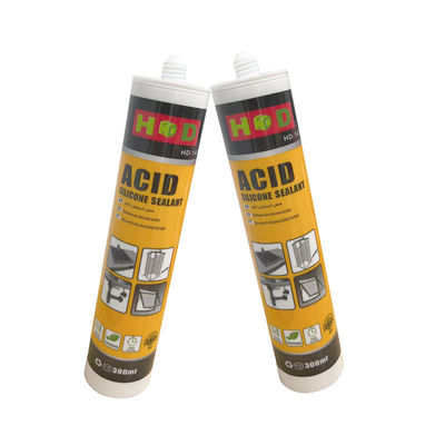 Persistent Mildew-Proof White Silicone Glass Adhesive Long-Lasting Mildew Resistance