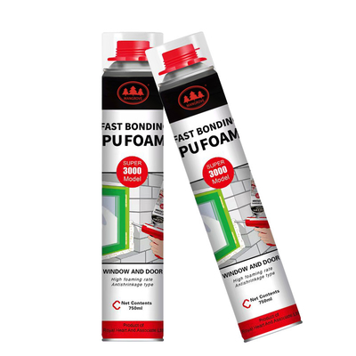 Good price Expansion Rate Up To 3 Times Density 15.9 kg/m3 Polyurethane Foam Sealant Perfect For Sealing And Filling Gaps And Cracks online