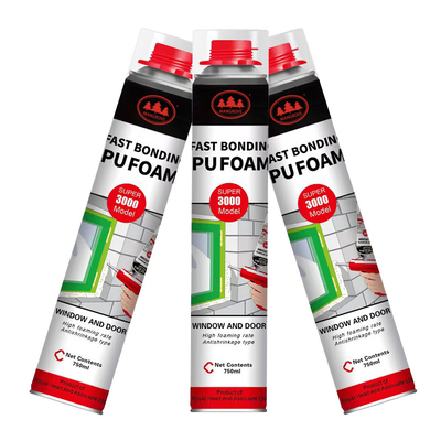 Excellent Thermal Acoustic Insulation PU Foam Sealant with Chemical Resistance