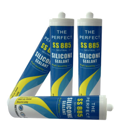 Good price White Neutral Silicone Adhesive Sealant For Bathroom Sink Window Frame online