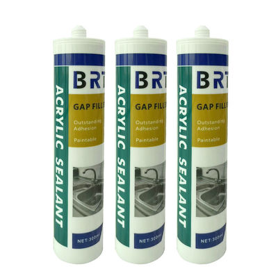 Waterproof Acrylic Sealant White For Steel Aluminum Wood Roof Sheet