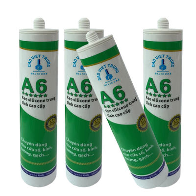 Good price Waterproof White Acid Silicone Adhesive Construction Home Decoration online