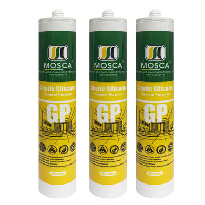 Quick Drying Clear Acetic Silicone Sealant Waterproof Bathroom Glass Door