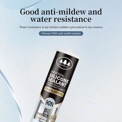 100% Silicone Water Resistant Strong Viscosity Anti-Mildew Ceramic Caulking Adhesive for Bathroom Sink Stone