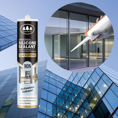 Good price Waterproof Window Door Frame Kitchen Bathroom Glass Caulk Silicone Sealant online